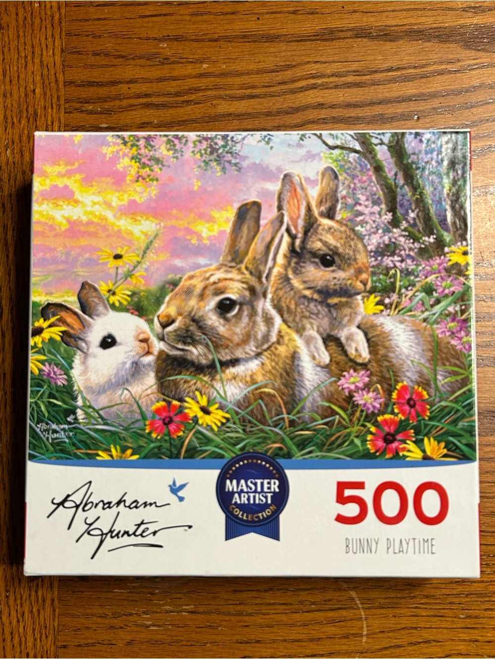 Bunny Playtime 500-Piece Puzzle